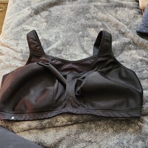 Glamorise Black Sports Bra